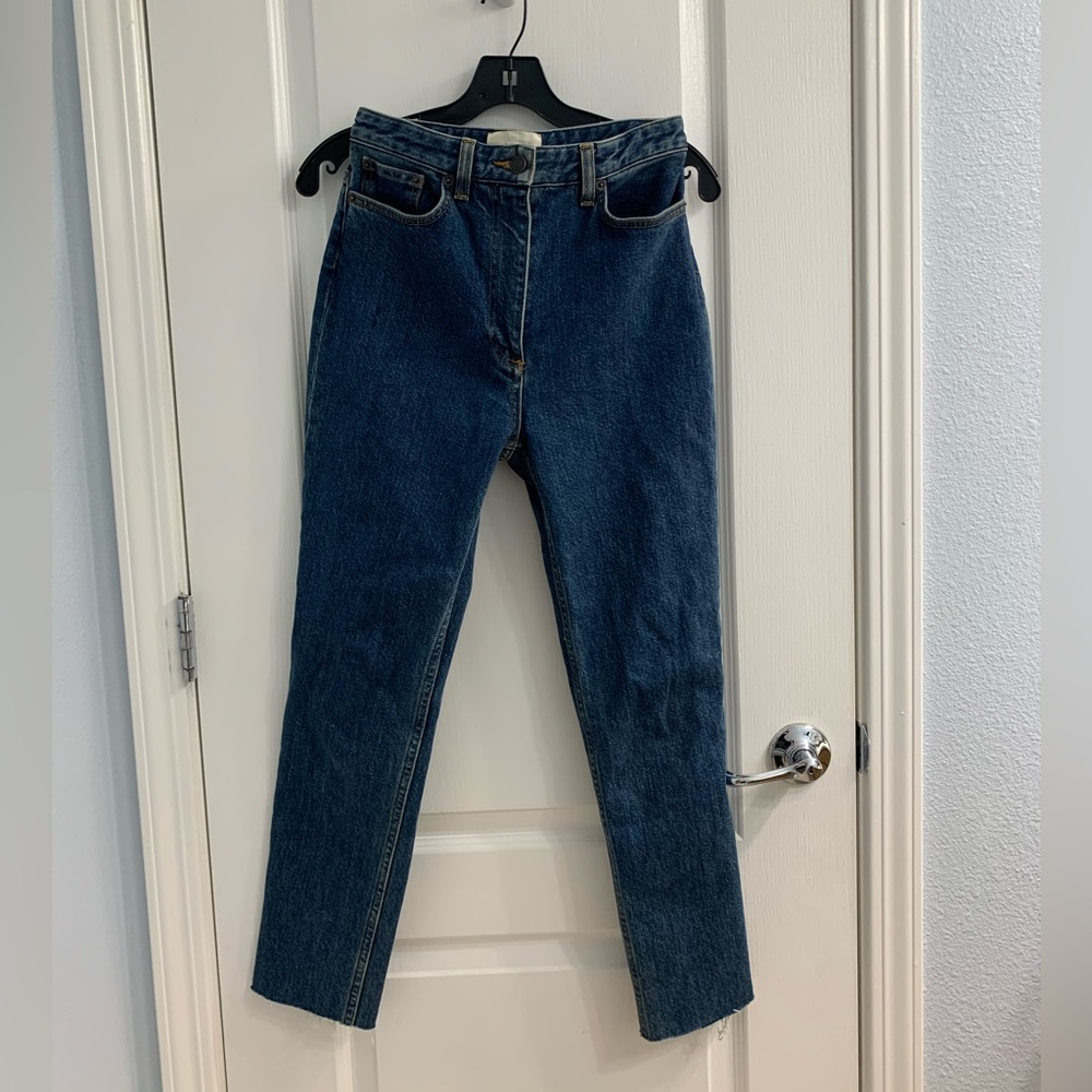 The row High rise Jeans Size 4, waist 25’